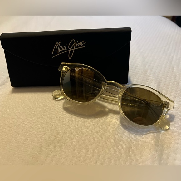 Maui Jim Accessories Maui Jims Light Used Light Goldbronze Maui Jims Poshmark
